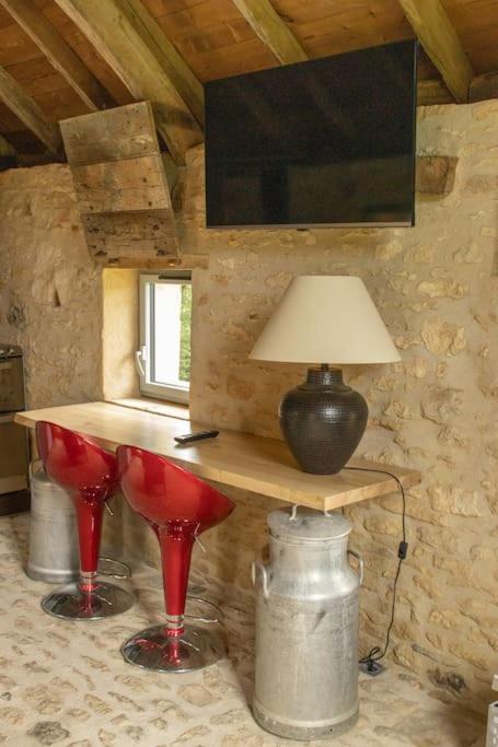 Ancienne Soue Amenagee Proche Sarlat Villa Paulin ภายนอก รูปภาพ